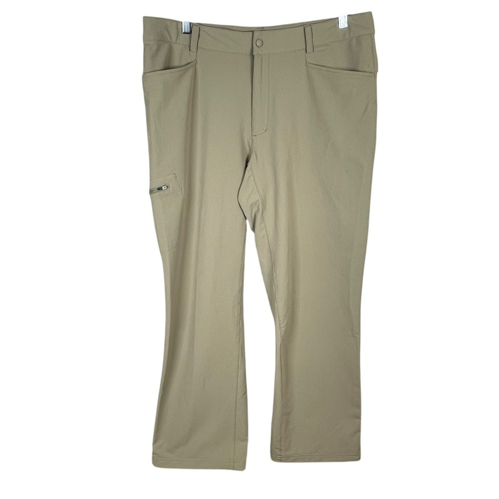 Eastern Mountain Sports Mountain Life Performance Pants Mens 36x31 Beige Stretch